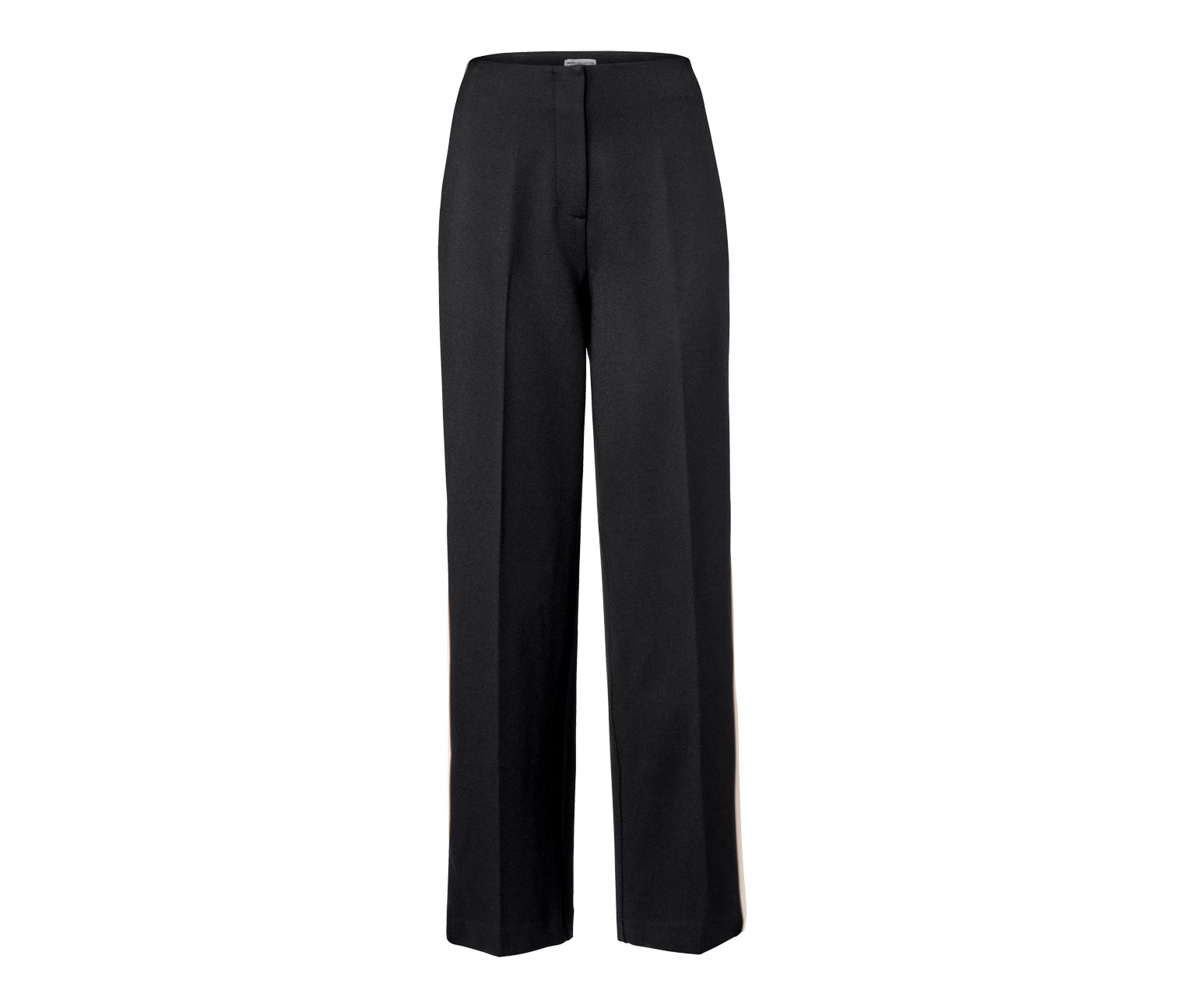 Thumbnail - Tchibo - Jerseyhose mit Galonstreifen - Damen - Gr. 36 - schwarz