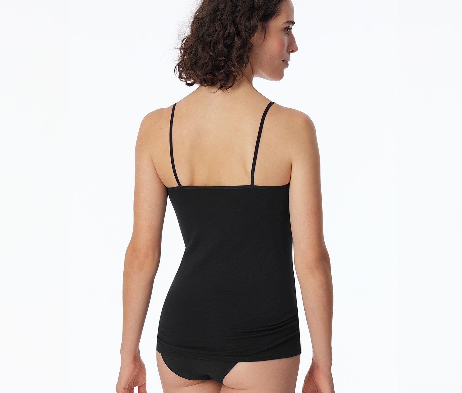 Thumbnail - 2 Schiesser Tops - Damen - Gr. 44 - schwarz
