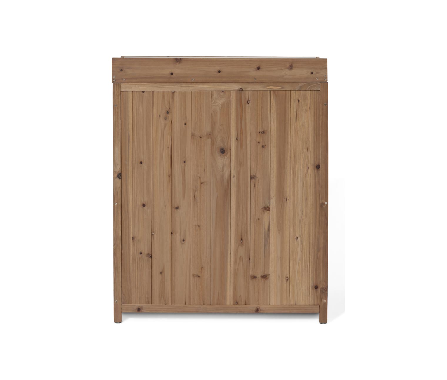 Thumbnail - Tchibo - Kleiner Gartenschrank »Tinus« - 77x43x96,5cm - schwarz - Holz / Stahl / Polypropylen