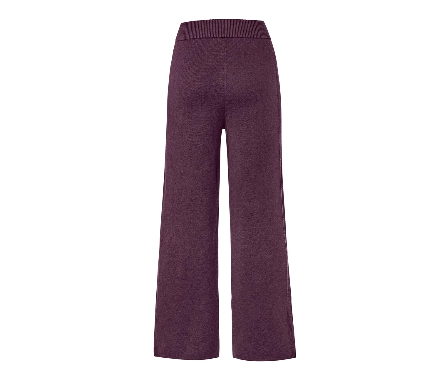 Thumbnail - Tchibo - Lounge-Hose aus Strick - Damen - Gr. S - dunkellila