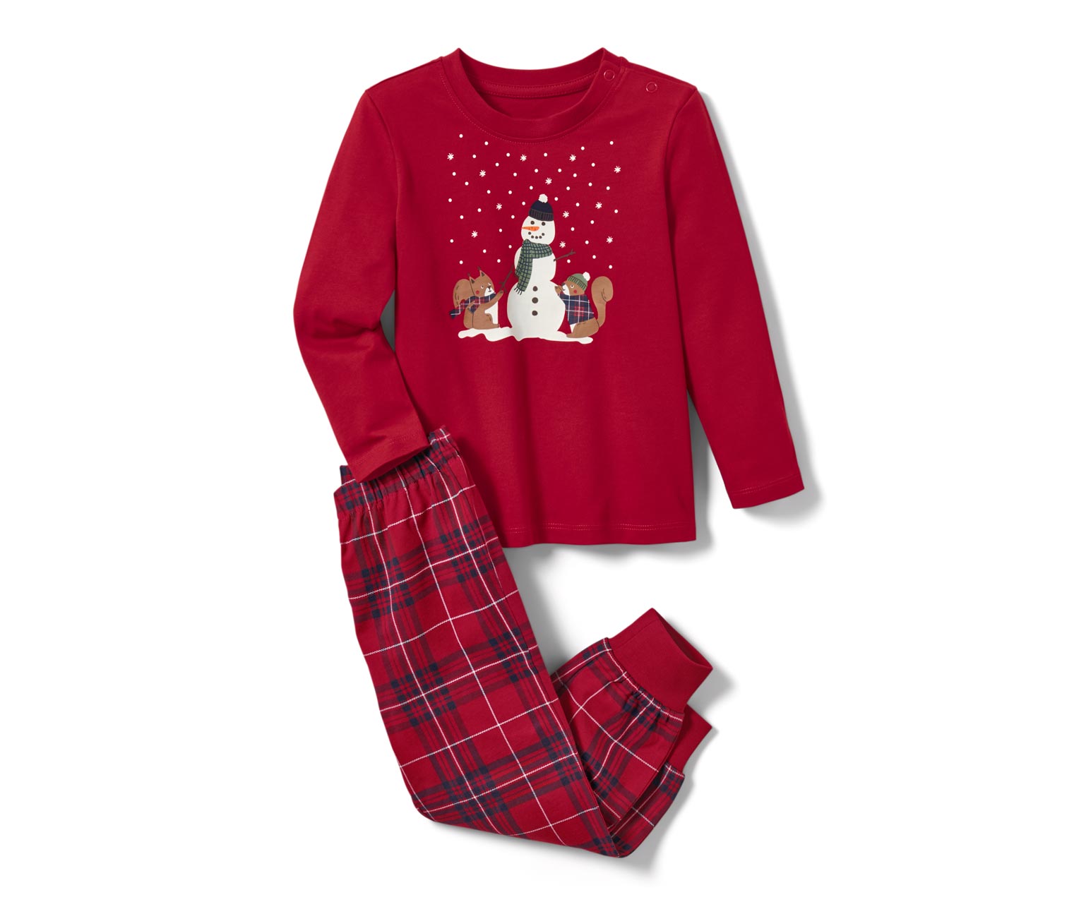 Thumbnail - Tchibo - Kleinkind-Jersey-Pyjama - Gr. 98/104 - blau