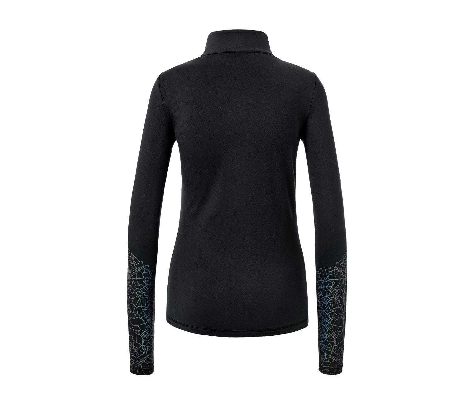 Thumbnail - Tchibo - Thermo-Funktionsshirt - Damen - Gr. L - schwarz/print