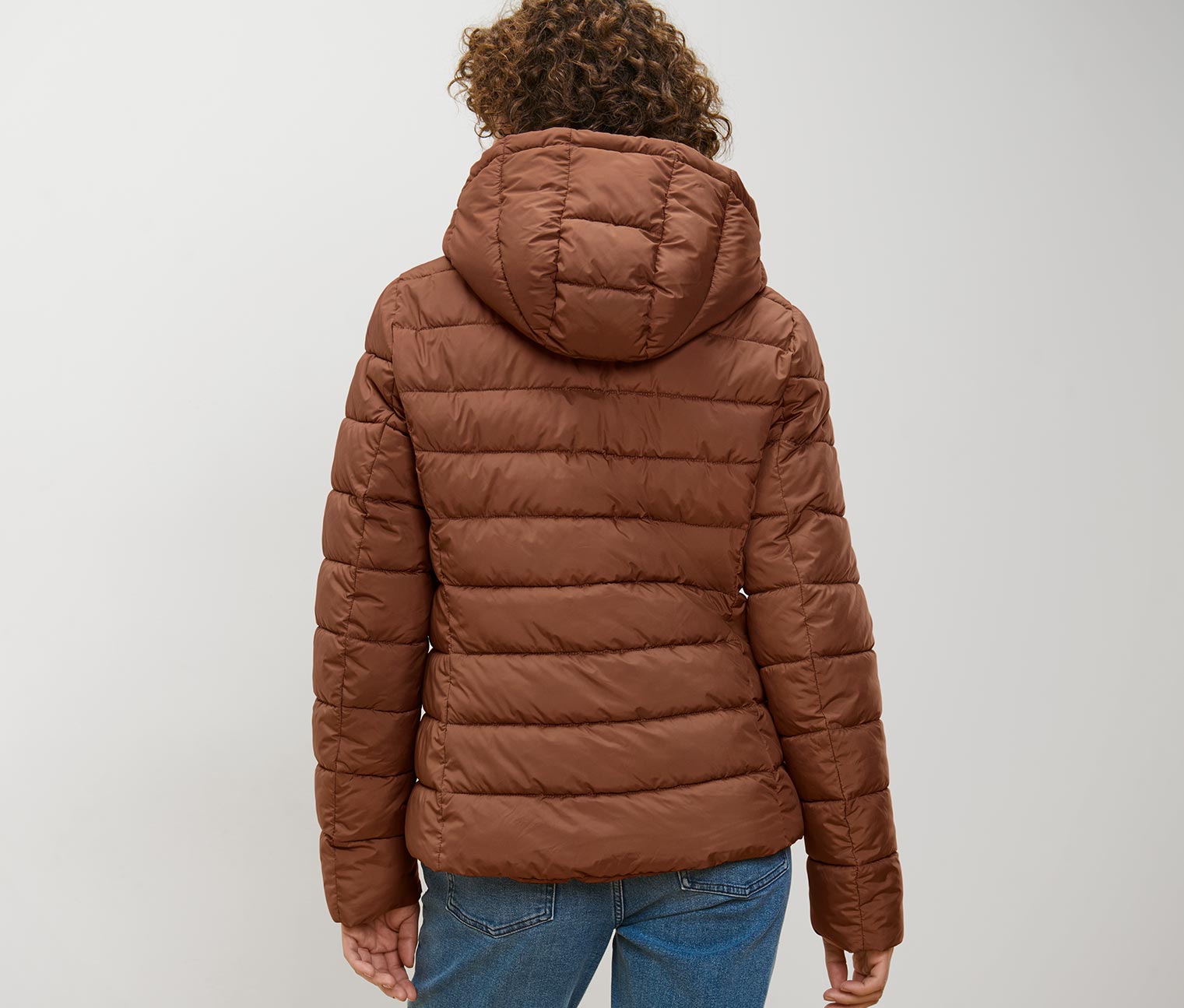 Thumbnail - Tchibo - Steppjacke mit Kapuze - Damen - Gr. 38 - cognac