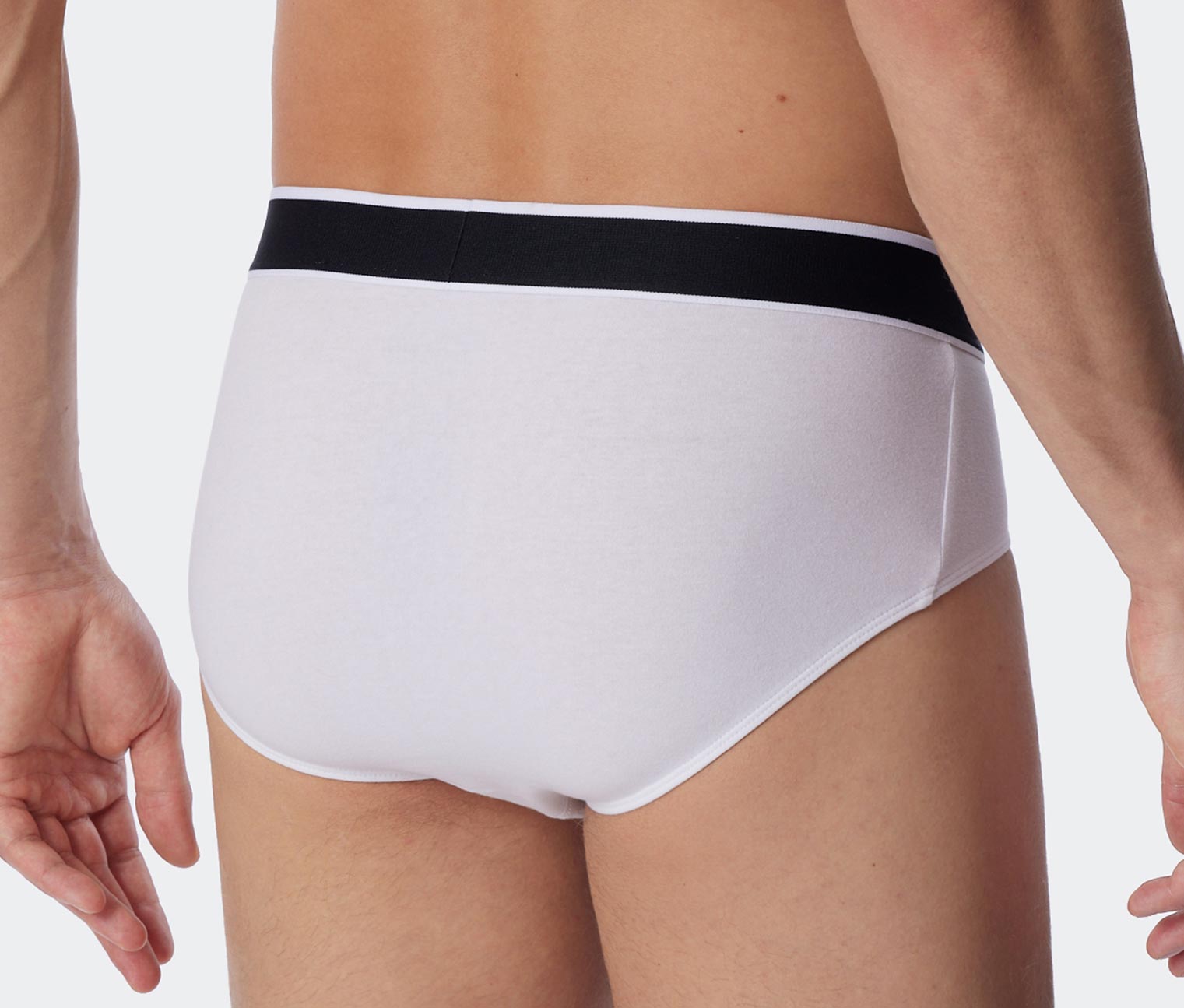 Thumbnail - 3 Schiesser Rio-Slips mit Bio-Baumwolle - Herren - Gr. Xl/7 - weiß