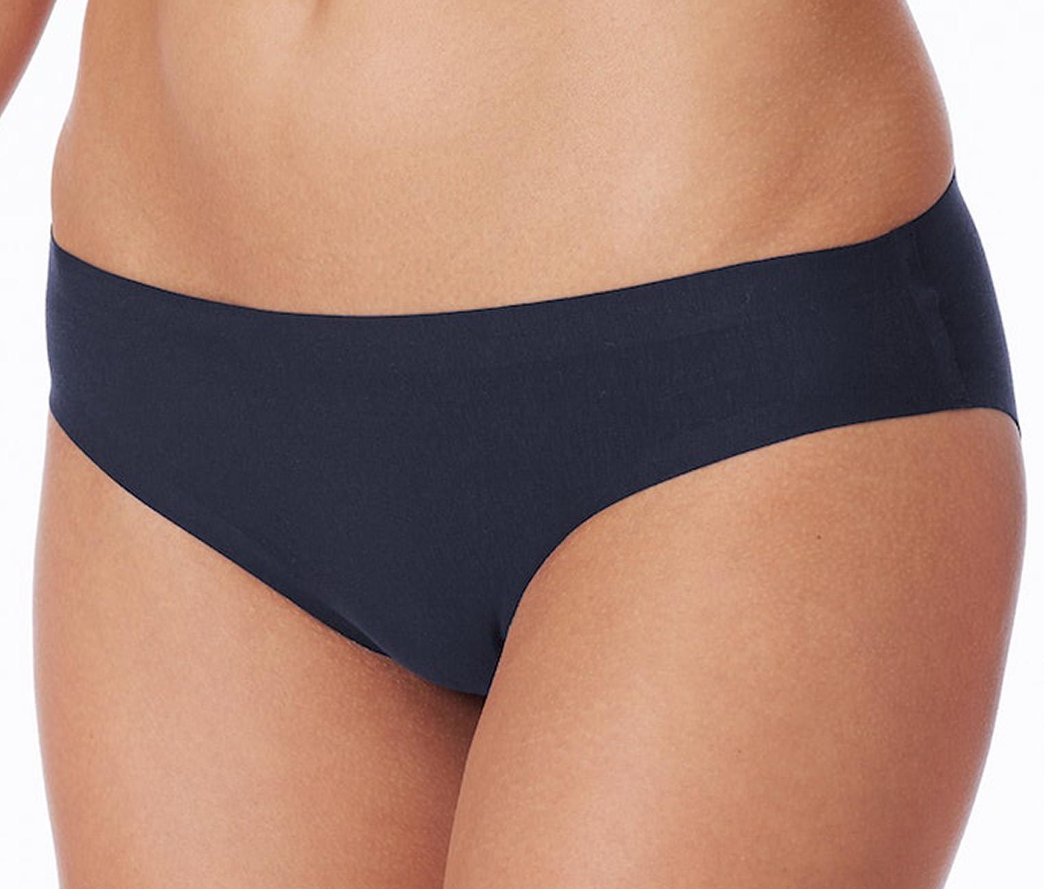 Thumbnail - Schiesser invisible Rio-Slip mit Baumwolle - Damen - Gr. 44 - blau