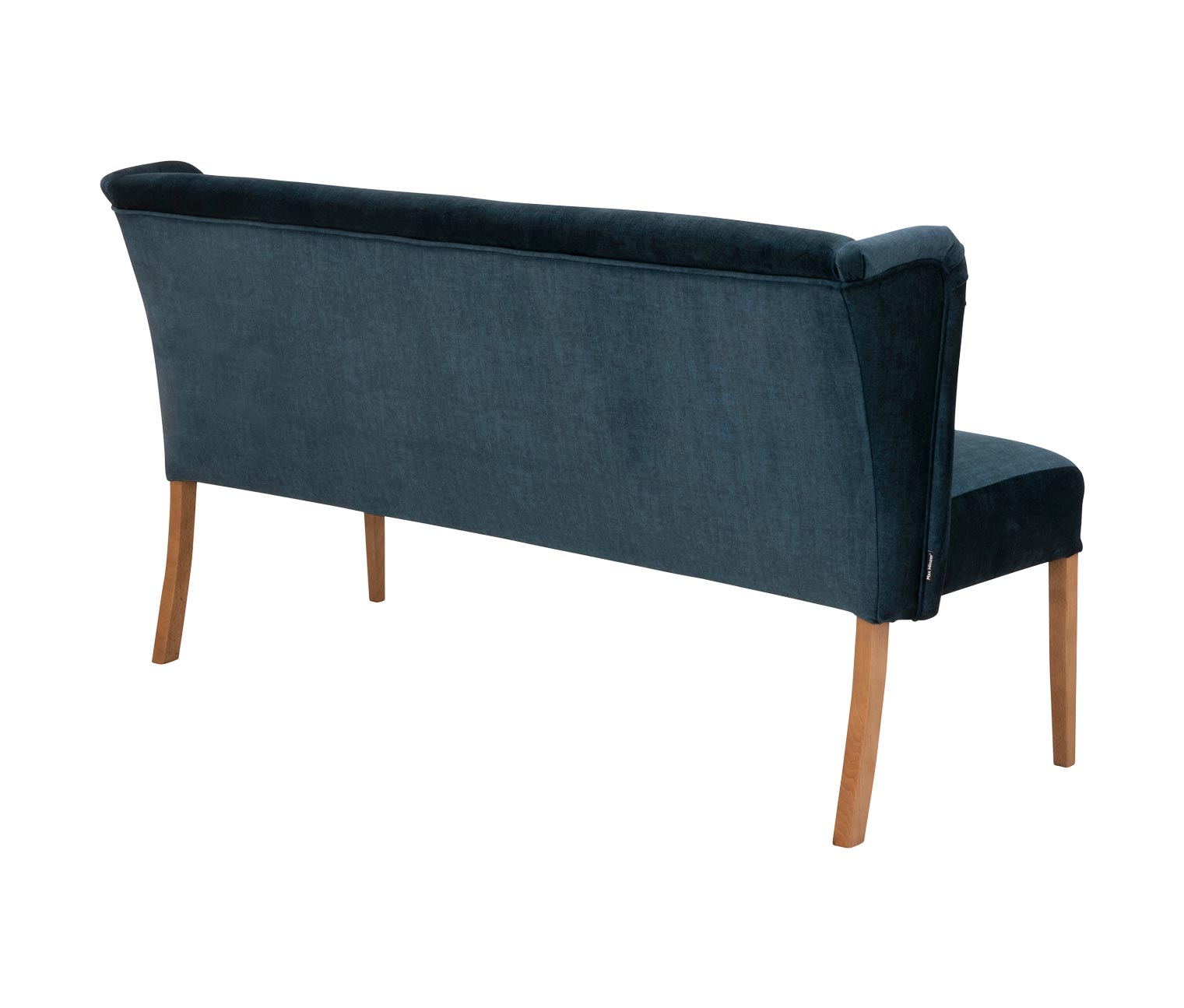 Thumbnail - Tchibo - Polsterbank »Hendrick« - 164x64x88cm - dunkelblau - Polyester / Buchenholz