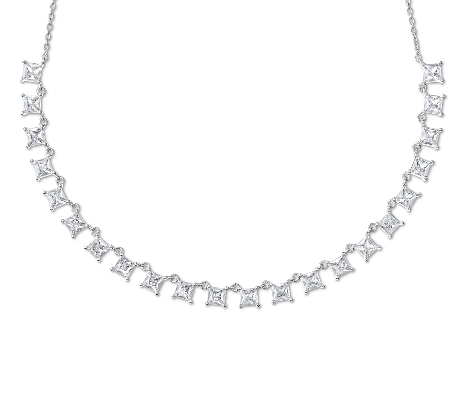 Thumbnail - Tchibo - Kette mit Zirkonia - silber