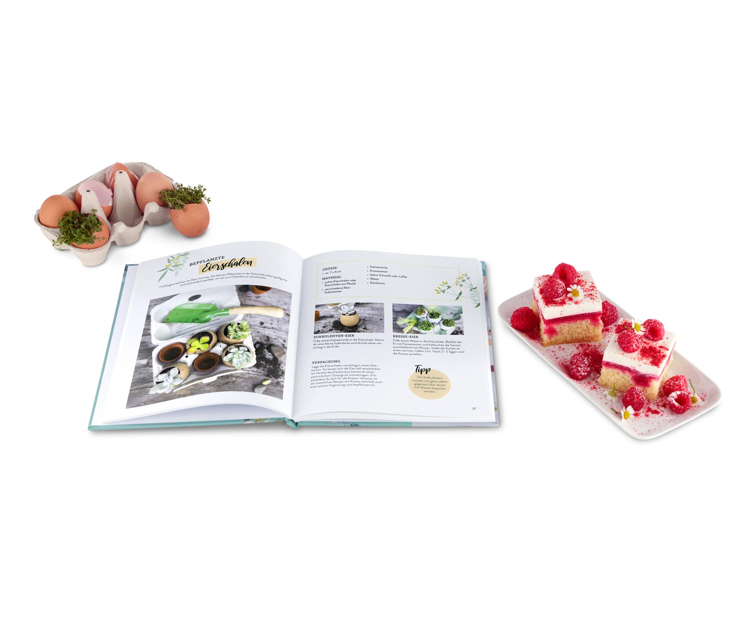Thumbnail - Tchibo - Buch »Endlich Frühling – Basteln, Backen und Dekorieren«