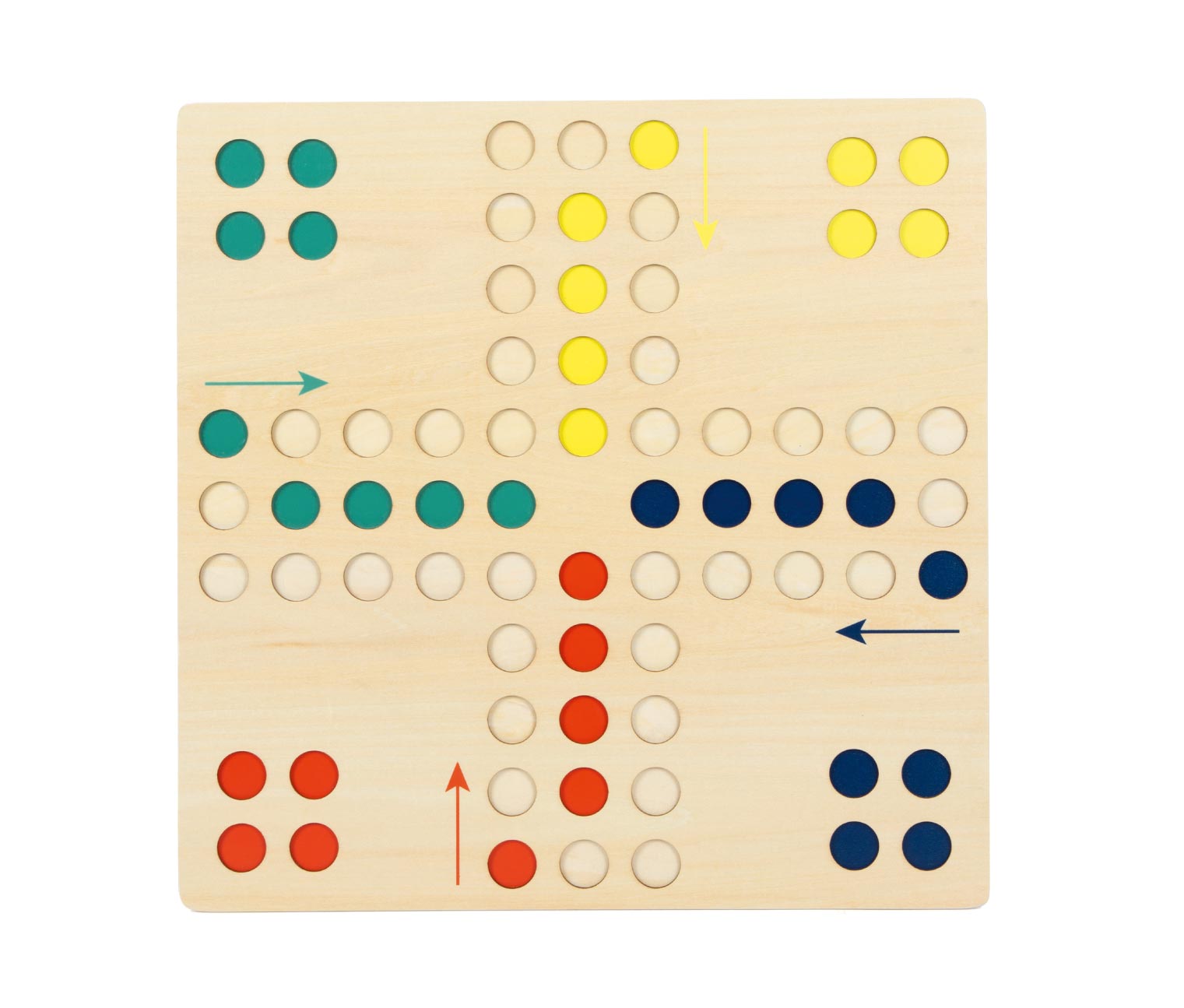 Thumbnail - small foot Brettspiel »Ludo« XL - mehrfarbig