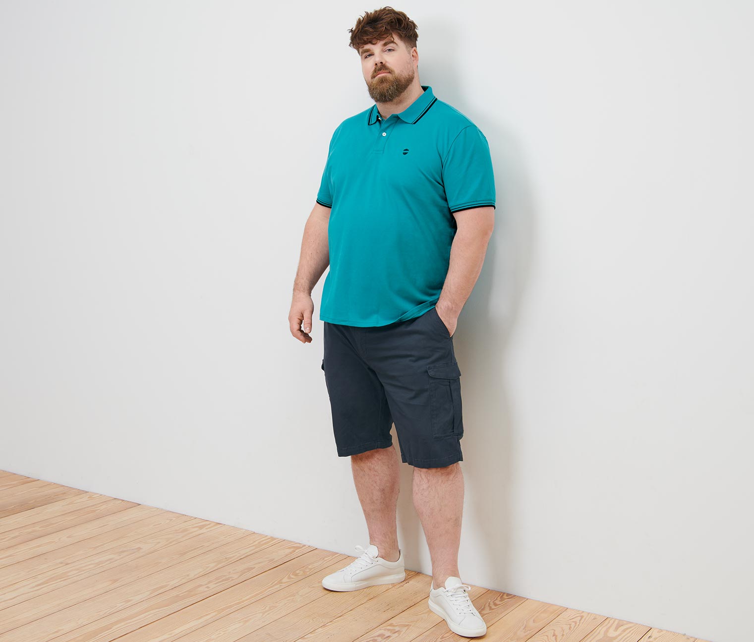 Thumbnail - Tchibo - Cargo-Shorts - Herren - Gr. 46 - dunkelblau