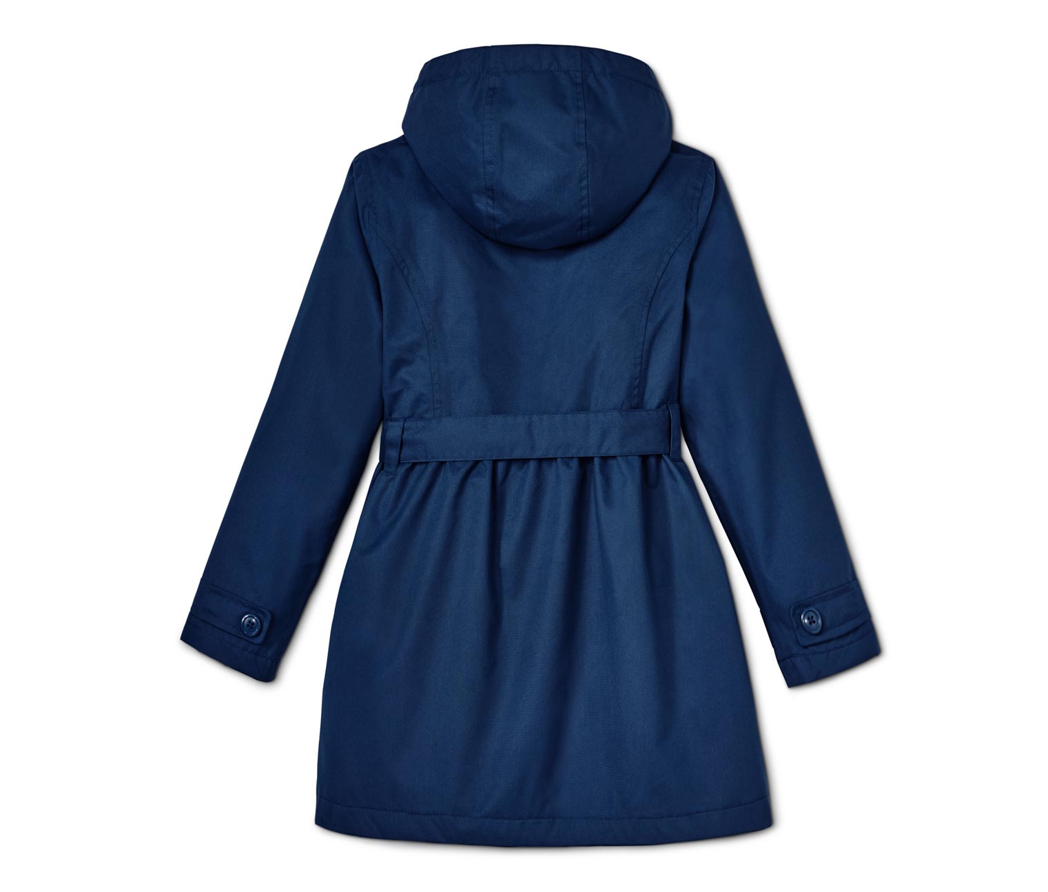 Thumbnail - Tchibo - Allwetter-Trenchcoat mit recyceltem Material - Mädchen - Gr. 122/128 - dunkelblau