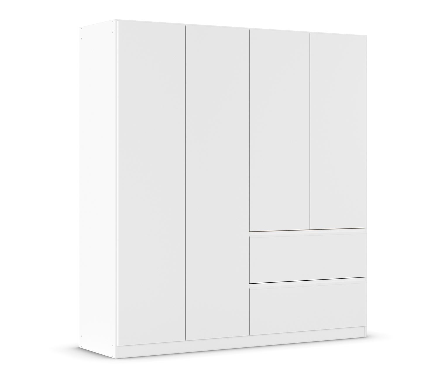 Thumbnail - rauch Drehtürenschrank 4-türig »Joel« - 181x54x197cm - weiß - Holz