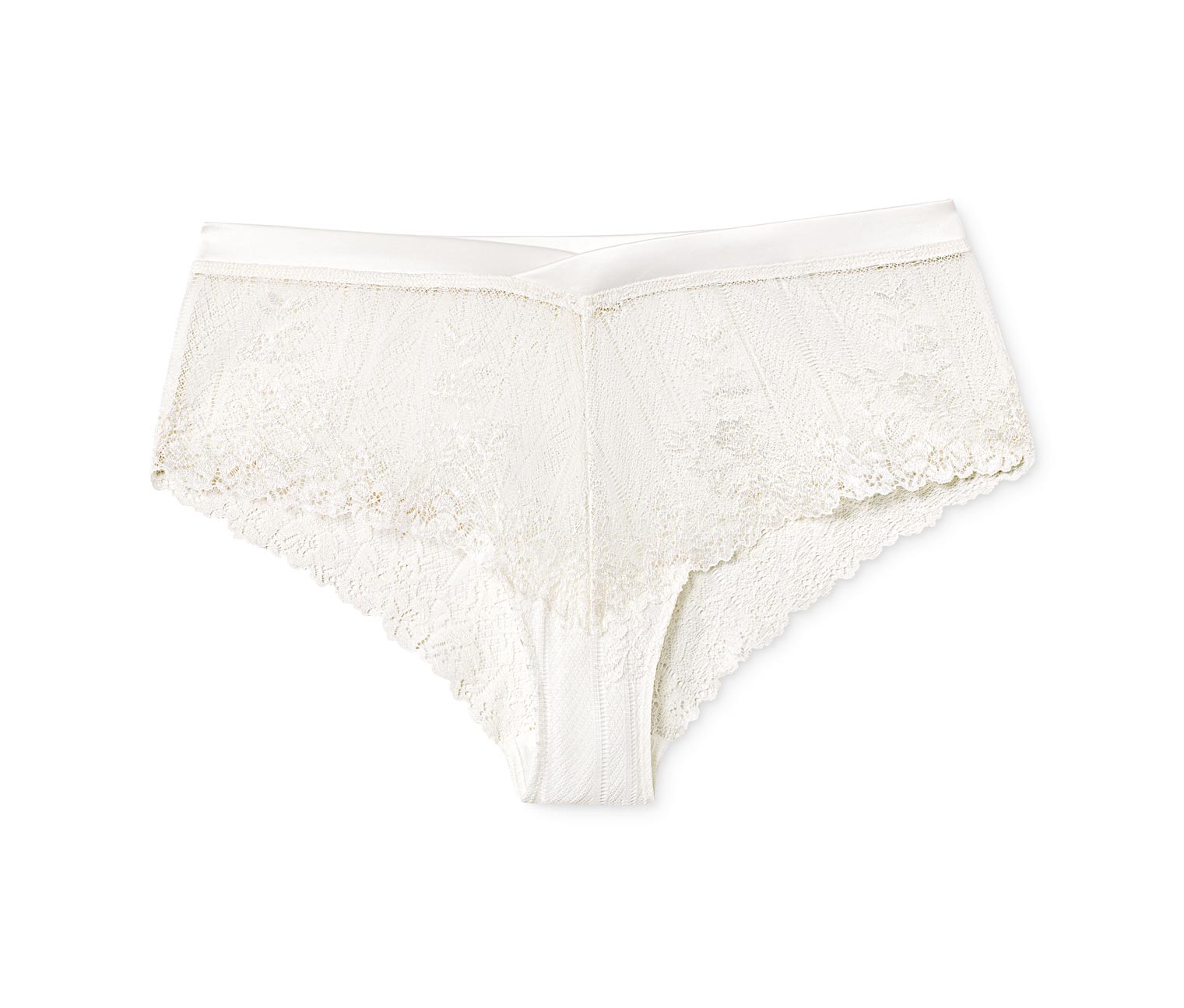 Thumbnail - Tchibo - Spitzen-Panty - Damen - Gr. L - creme