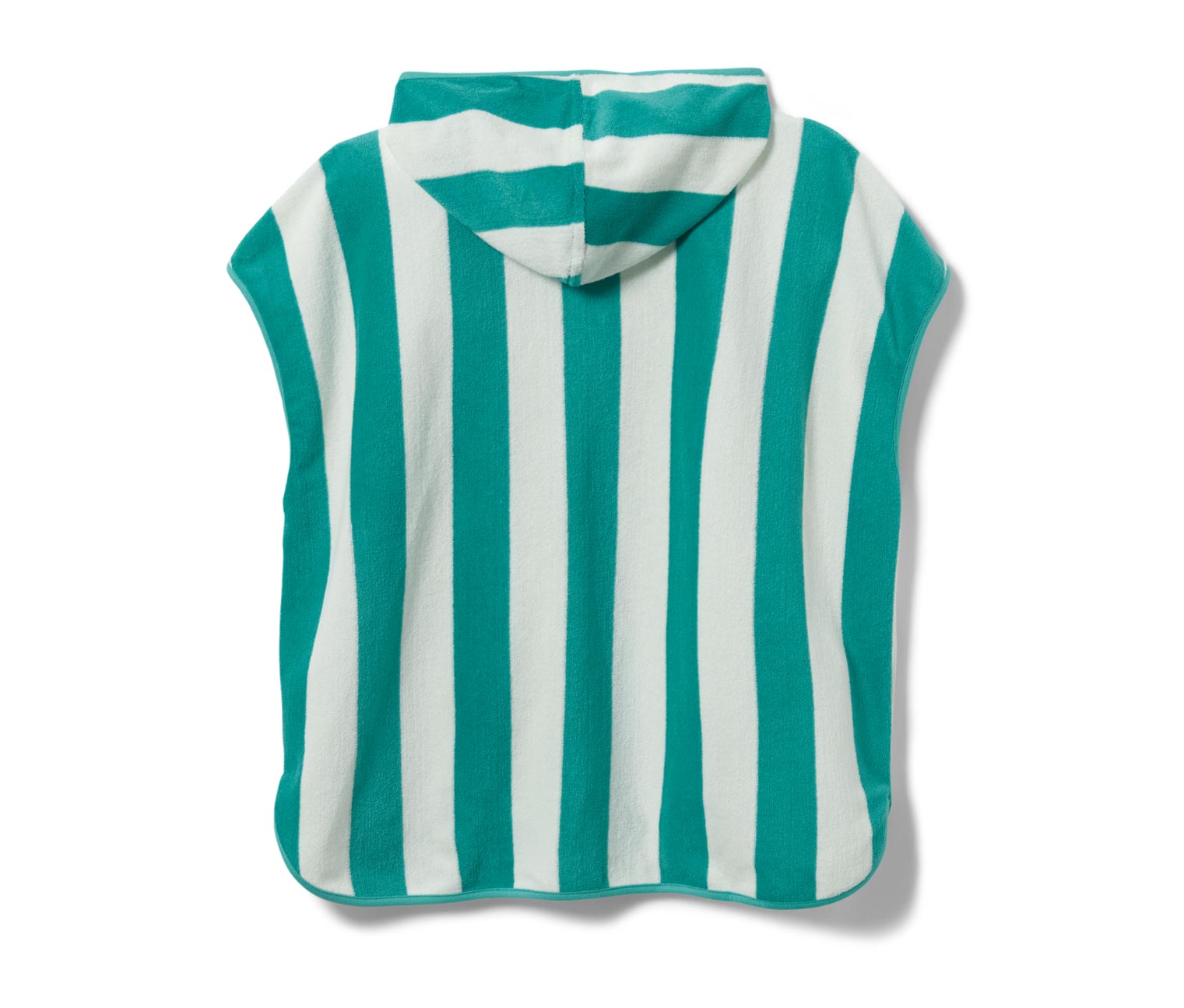 Thumbnail - Tchibo - Baby-und-Kinder-Frottierponcho - Herren - Gr. 122/128 - orange/gestreift