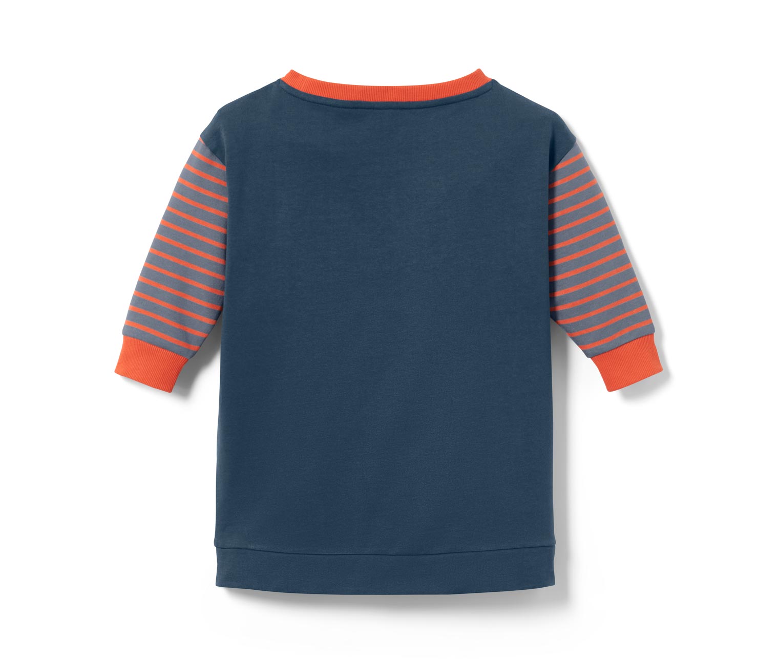 Thumbnail - Tchibo - Kleinkinder-Longsweater - Herren - Gr. 122/128 - dunkelgrau/print
