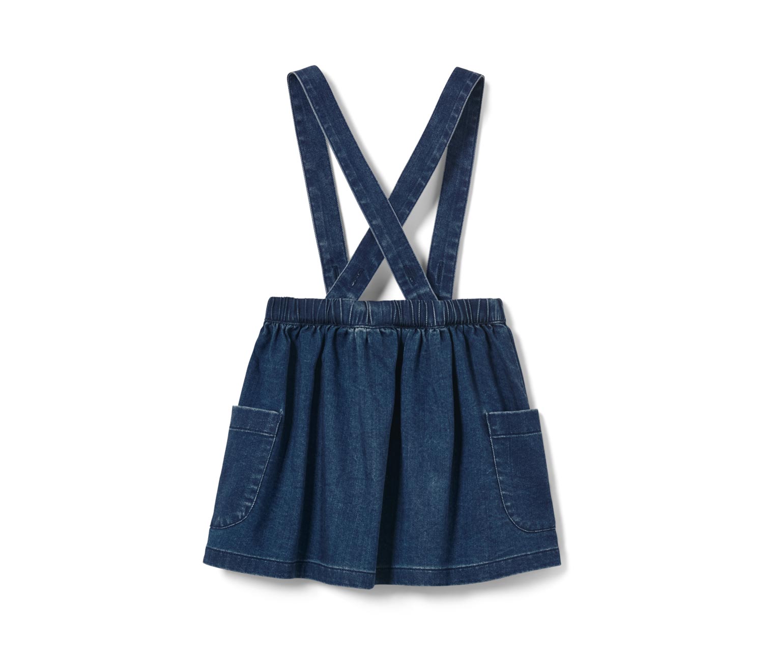 Thumbnail - Tchibo - Kleinkind-Denimrock - Mädchen - Gr. 122/128 - dunkelblau