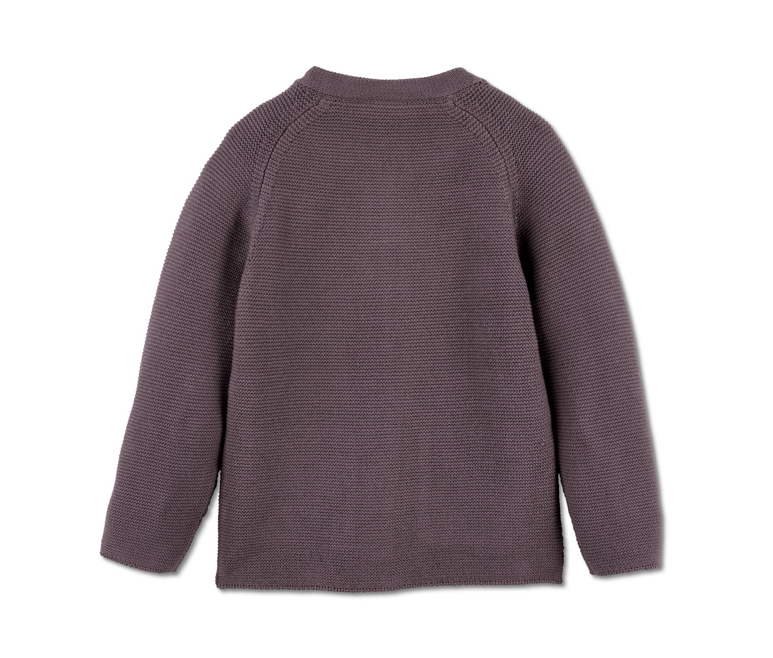 Thumbnail - Tchibo - Baumwoll-Strickjacke - Baby - Gr. 62/68 - dunkellila