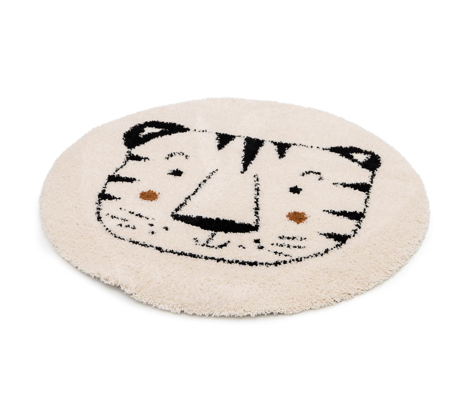Thumbnail - Tchibo - Kinderteppich Nomad Tiger - weiß