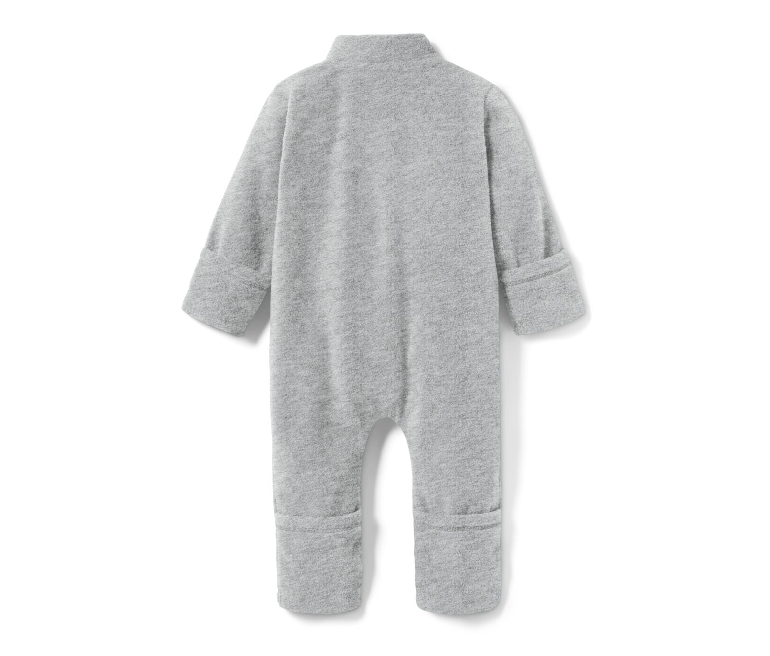 Thumbnail - Tchibo - Baby-Fleece-Einteiler - Baby - Gr. 62/68 - grau