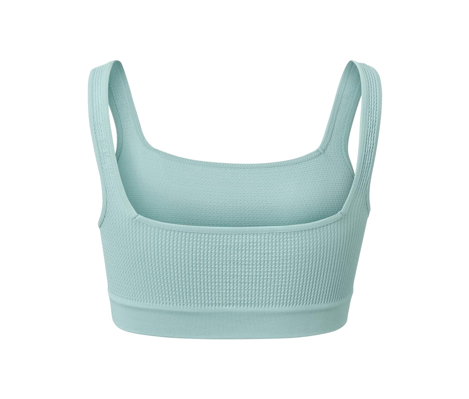 Thumbnail - Tchibo - Seamless-Bustier mit Struktur - Damen - Gr. S - Mint