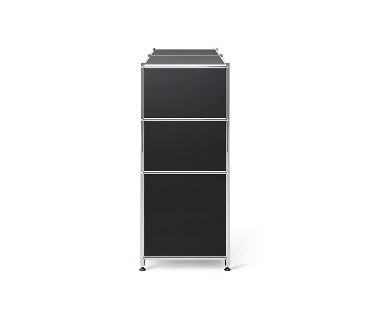 Thumbnail - Tchibo - Kommode Metall »Cn3« mit 6 Schubladen - 152x40x84,5cm - schwarz - Stahl / Aluminium / Kunststoff
