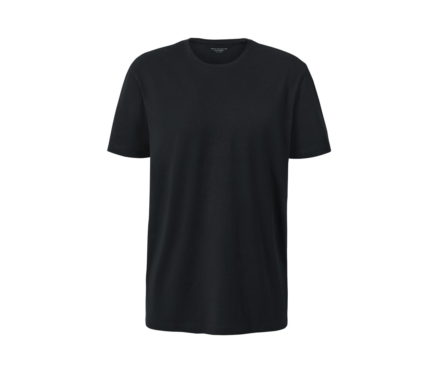 Thumbnail - Tchibo - 2 T-Shirts mit Rundhalsausschnitt - Herren - Gr. S - schwarz