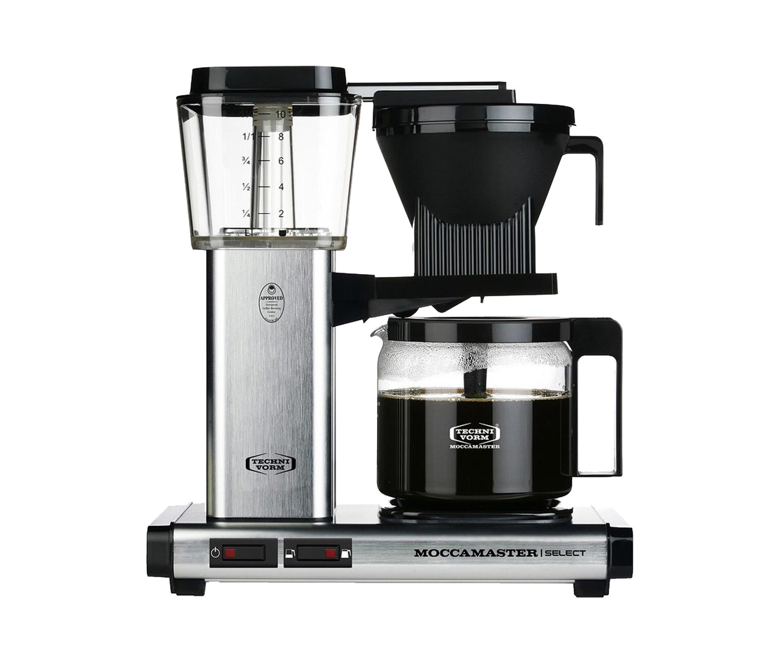 Thumbnail - Filterkaffeemaschine »Moccamaster KBG Select«, alu gebürstet