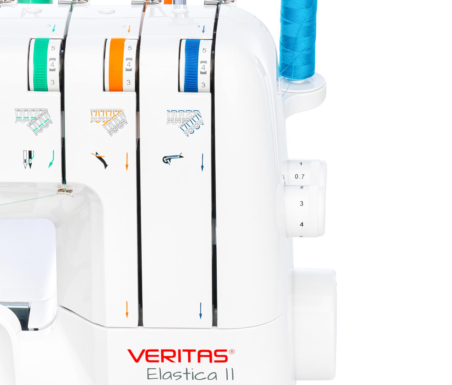 Veritas Overlock-Nähmaschine »ELASTICA II« online bestellen bei Tchibo  681390