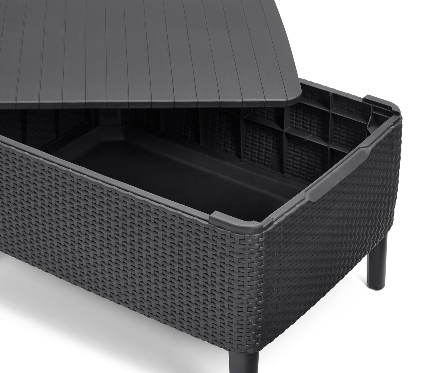 GartenmöbelSet »GeflechtOptik«, 4teilig online bestellen bei Tchibo