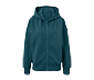 Sweatjacke, dunkelsmaragdgrün