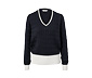 Pullover mit V-Ausschnitt