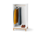 Offene Garderobe