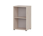 Offenes Regal »Serie 400«, platingrau und Sandeichen-Dekor