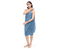 Handtuch-Kleid, blau