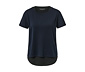 2-in-1-Kurzarm-Sportshirt, dunkelblau