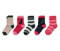 5 Paar Socken, rot