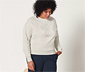 Sweatshirt, cremefarben