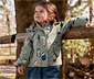 Thermo-Regenjacke mit Dachsprint