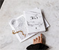 Notizbuch »365«, marmoriert