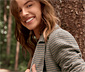 Karierter Blazer