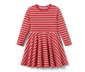 Jerseykleid, gestreift
