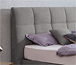 Boxspringbett »Arano«, 140 x 200 cm, Matratzenhärtegrad H3, platingrau