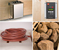 WEKA-Design-Sauna »Holm« mit 9,0-kW-Bio-Aktivofen