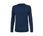 Merino-Pullover, blau