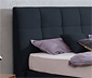 Boxspringbett »Arano«, 140 x 200 cm, Matratzenhärtegrad H3, saphirblau