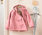 Thermo-Regenjacke, rosa