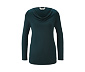 Shirt mit Wasserfall-Ausschnitt