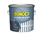 Bondex 2er-Set Holzfarbe für den Außenbereich, weiß, je ca. 2,5 l