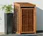 Mülltonnenbox, Weide, 1x 240 l