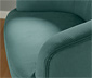 Sessel mit Cord-Bezug